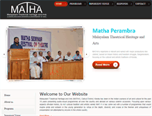 Tablet Screenshot of mathaperambra.org